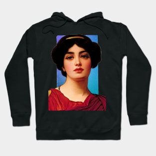 Greek Poet Sappho illustration Hoodie